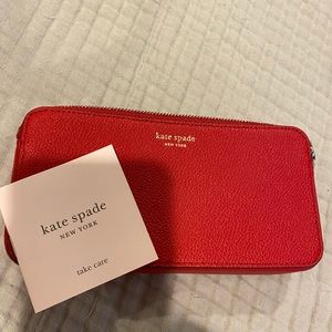 Brand new wallet. Red. So beautiful.